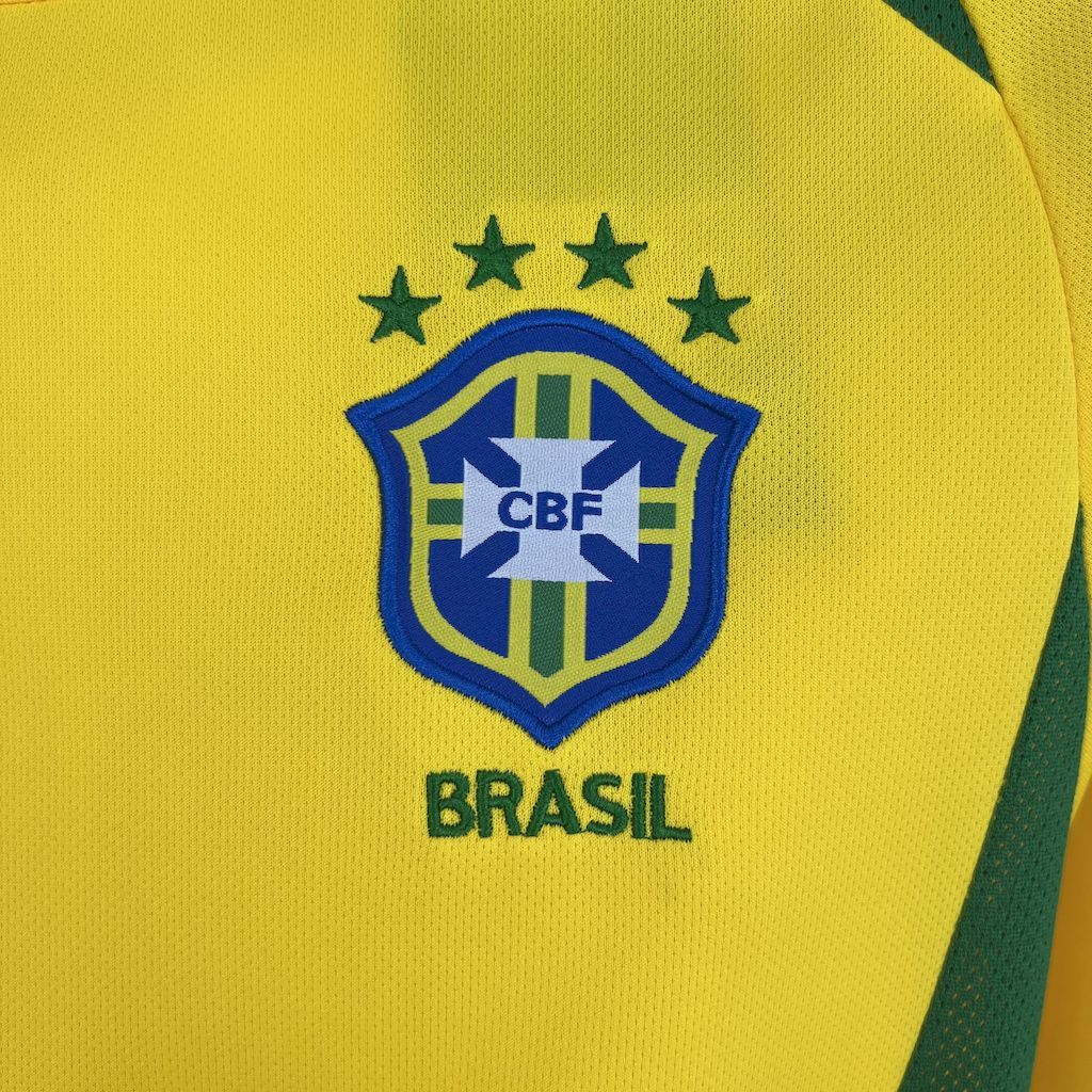 Camisa Brasil Home RETRO 2002 Torcedor - Pronta entrega