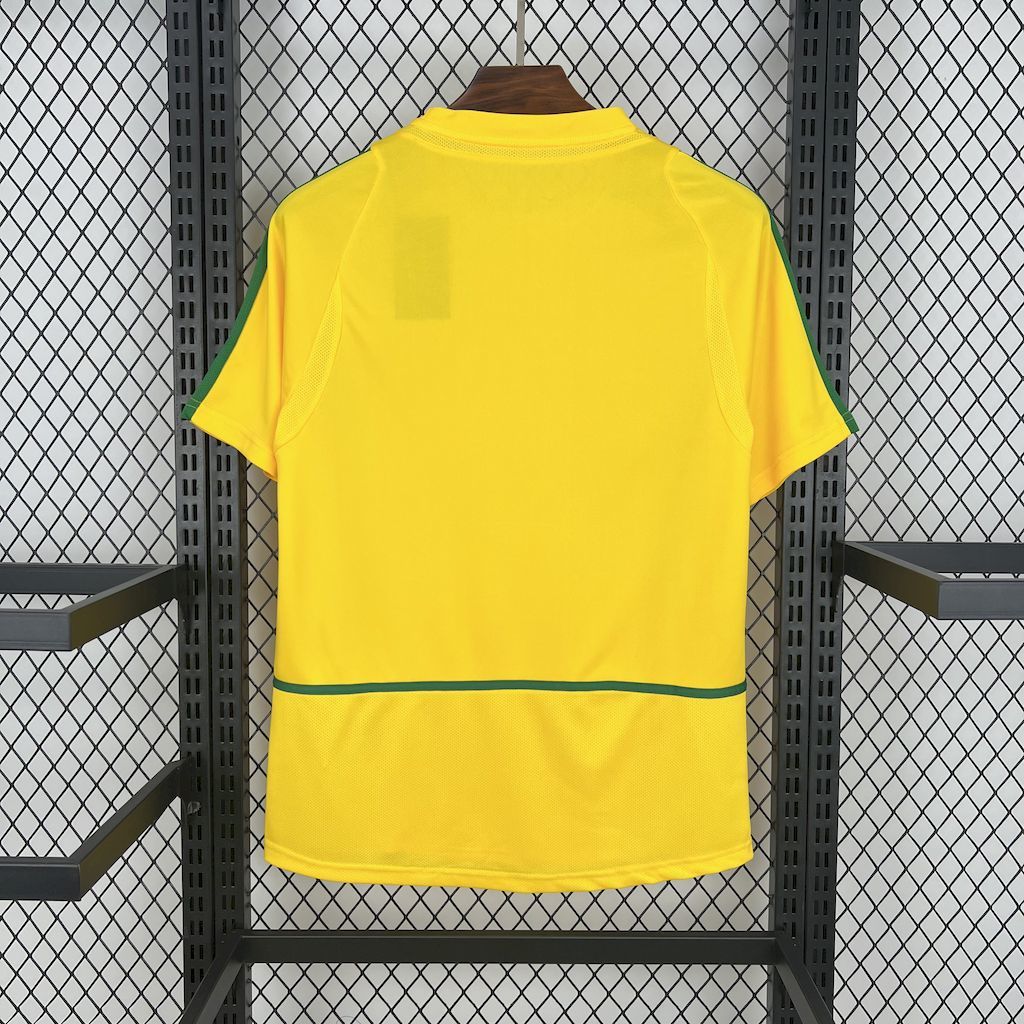 Camisa Brasil Home RETRO 2002 Torcedor - Pronta entrega