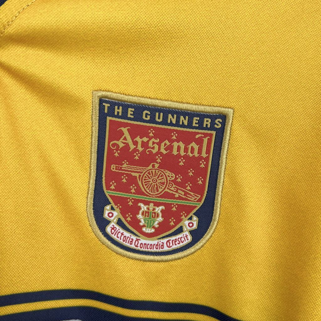 Camisa Arsenal Away RETRO 1997/98 Torcedor