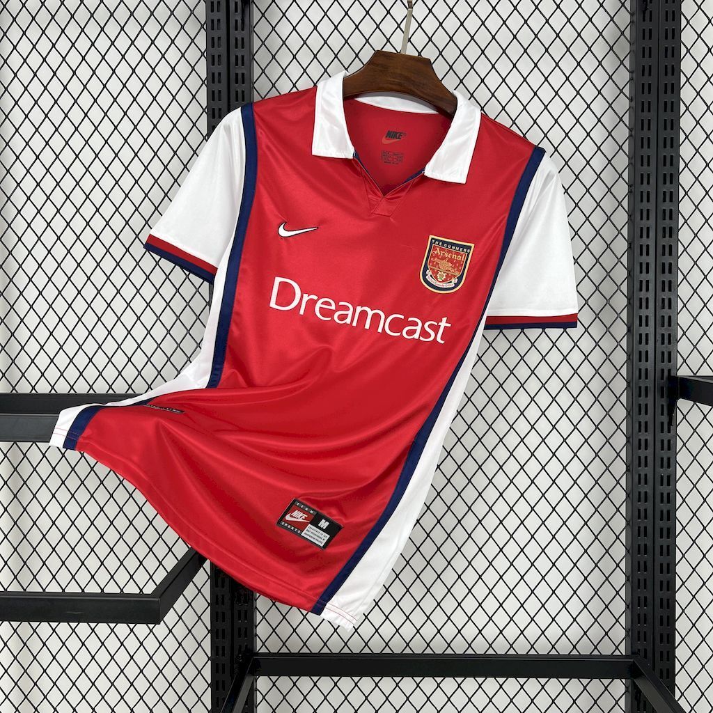 Camisa Arsenal Home RETRO 1999/2000 Torcedor