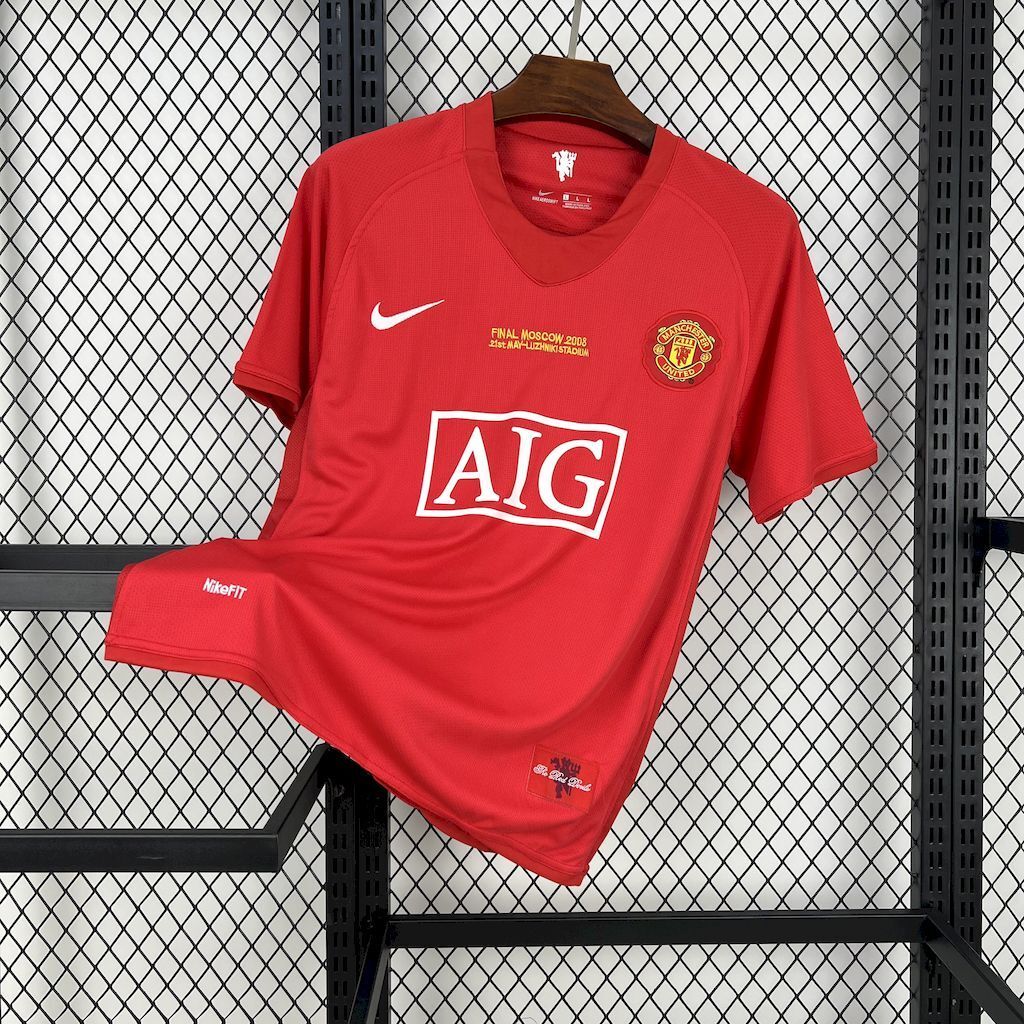 Camisa Manchester United Home RETRO 2007/08 Torcedor