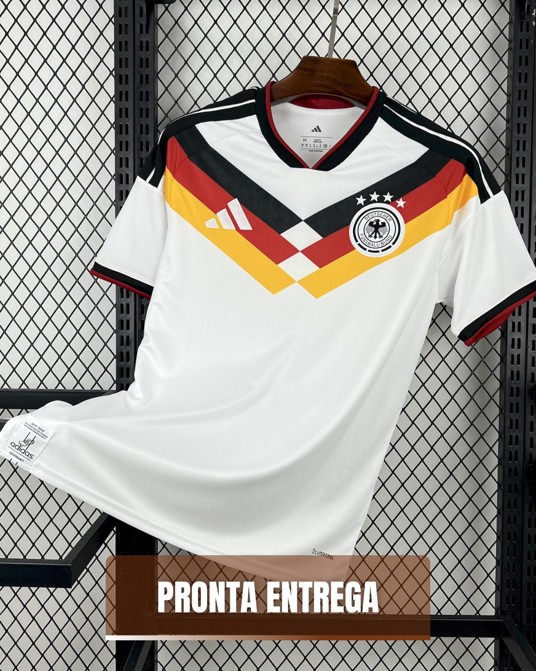 Camisa Masculina Alemanha I COPA DO MUNDO 2026 Torcedor - Pronta Entrega