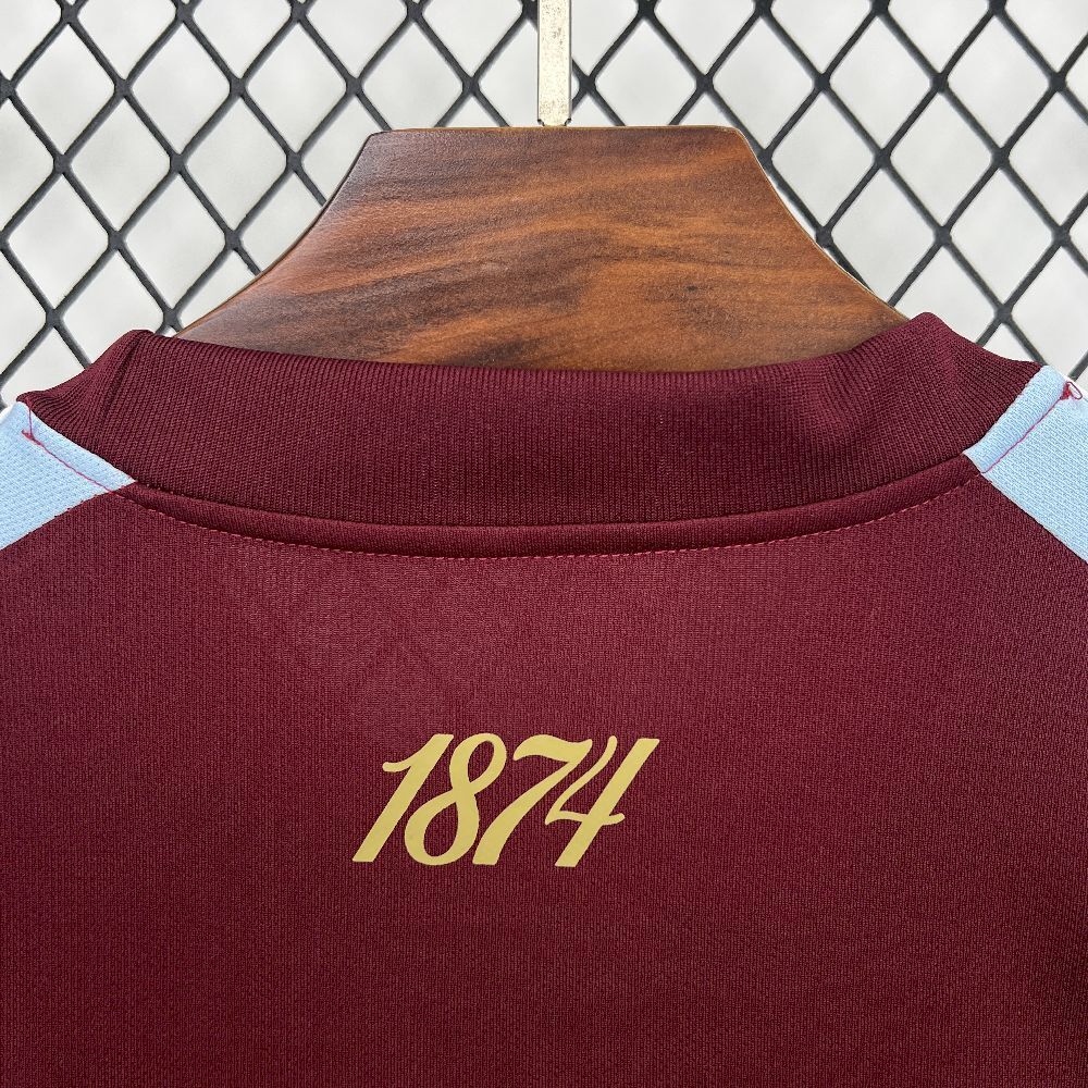 Camisa Aston Villa I 2025/26 Torcedor