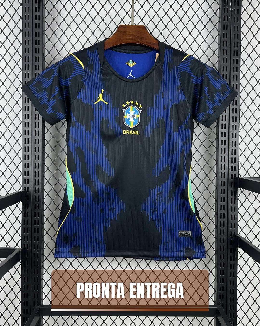 Camisa Feminina Brasil II COPA DO MUNDO 2026 Torcedor - Pronta Entrega
