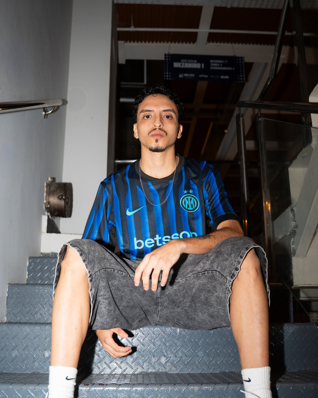 Camisa Masculina Inter de Milão I 25/26 Torcedor - Pronta Entrega