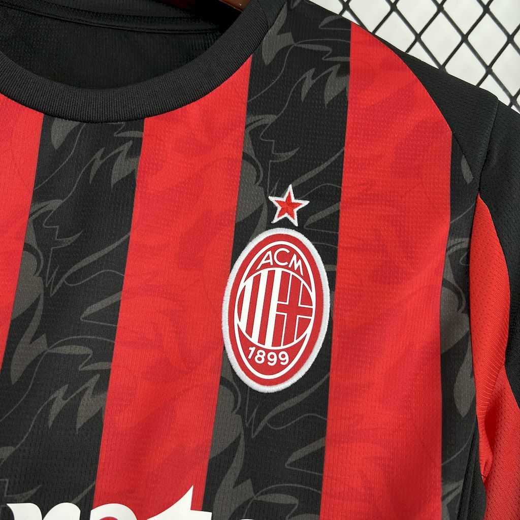 Camisa Masculina Milan I 25/26 Torcedor - Pronta Entrega