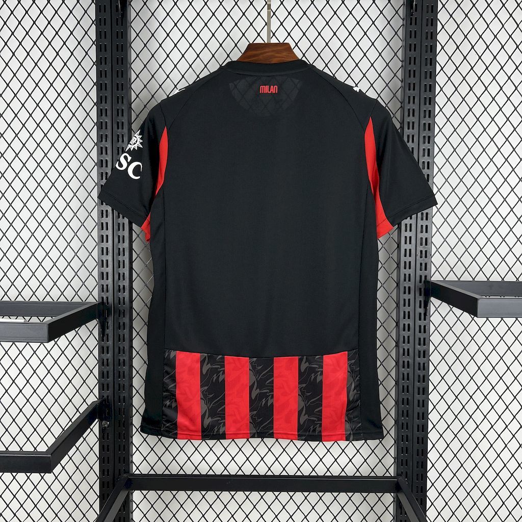 Camisa Masculina Milan I 25/26 Torcedor - Pronta Entrega