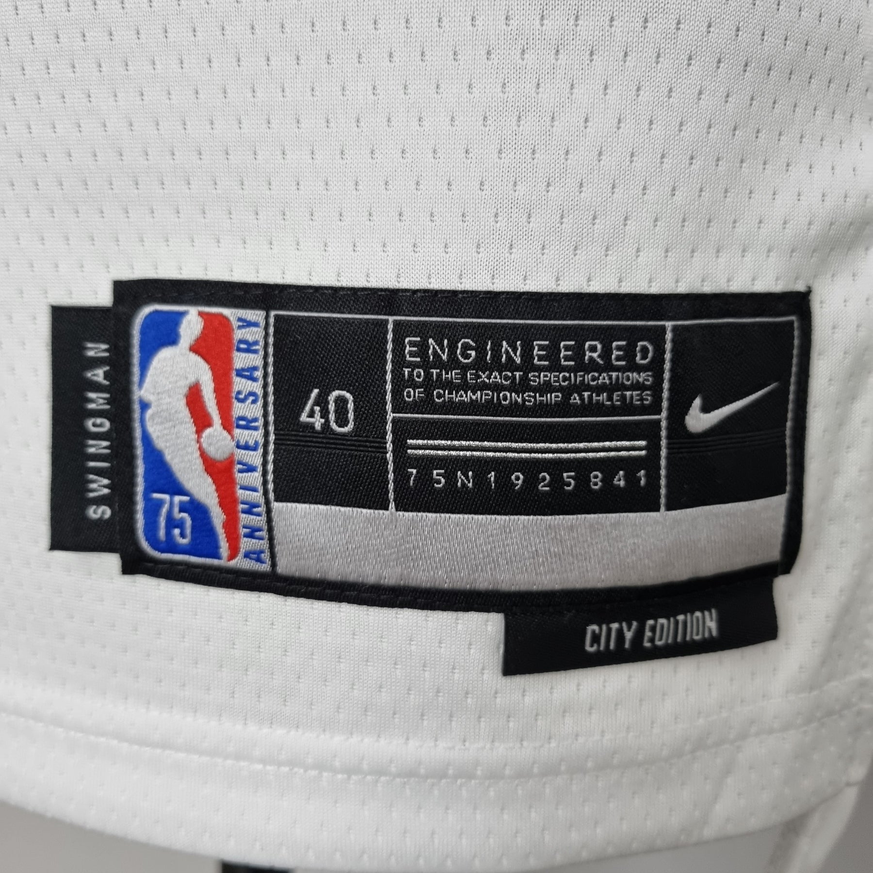 Camisa NBA NY Knicks #17 Lin - 75° Aniversário White