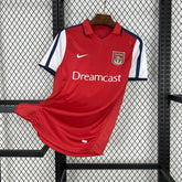 Camisa Arsenal Home RETRO 2000/01 Torcedor