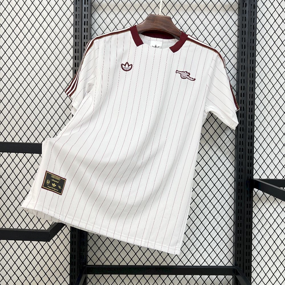 Camisa Arsenal Coleção Terrace Icons 2025/26 Torcedor