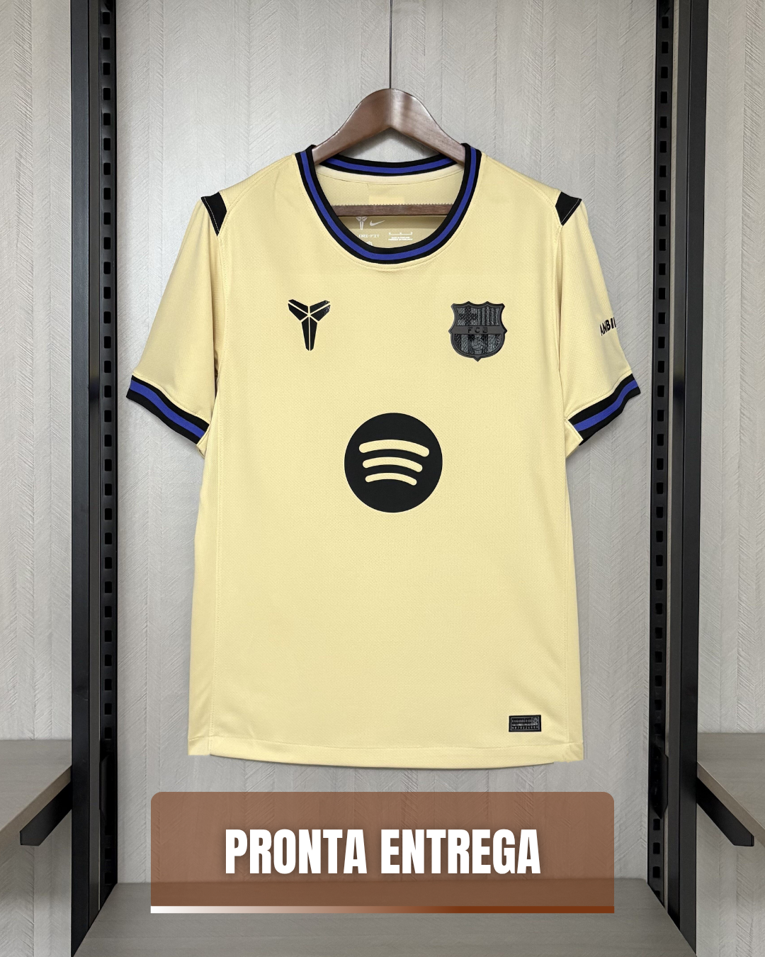 Camisa Masculina Barcelona II 25/26 Torcedor - Pronta Entrega