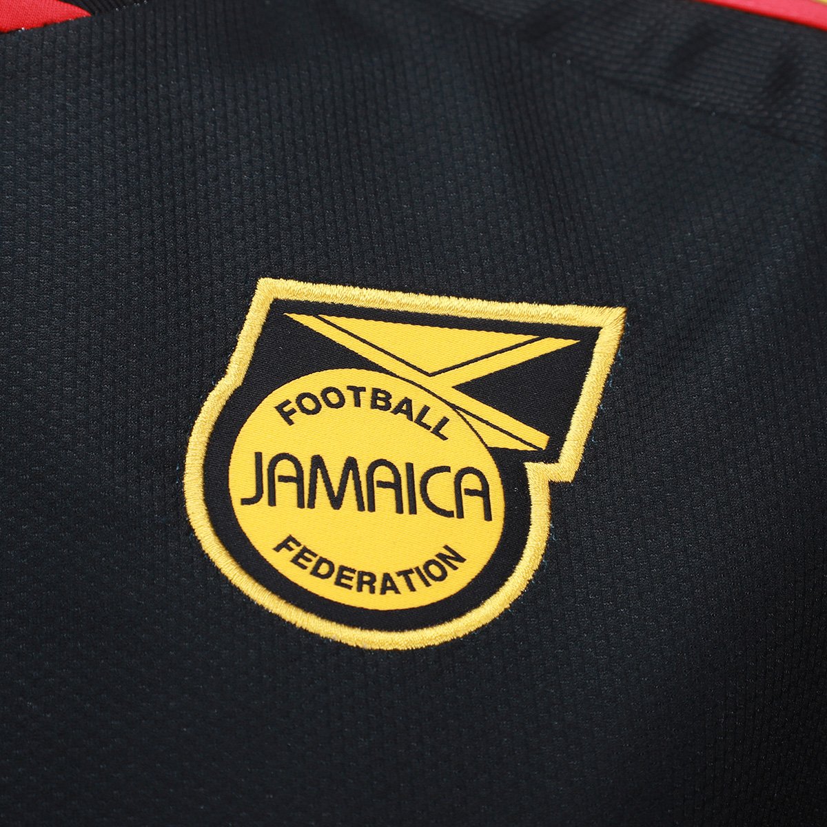 Camisa Seleção Jamaica Away Torcedor 2026 Adidas Feminina - Preto