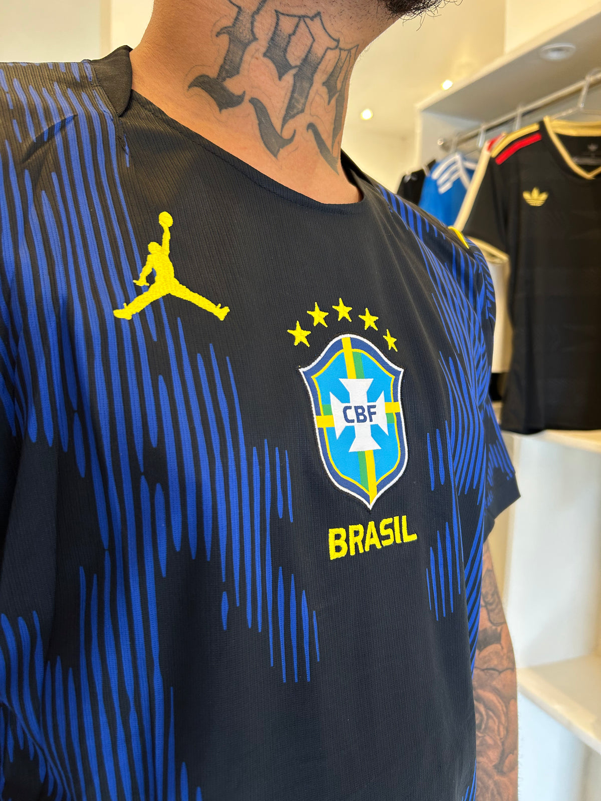 Camisa Masculina Brasil II COPA DO MUNDO 2026 Torcedor - Pronta Entrega