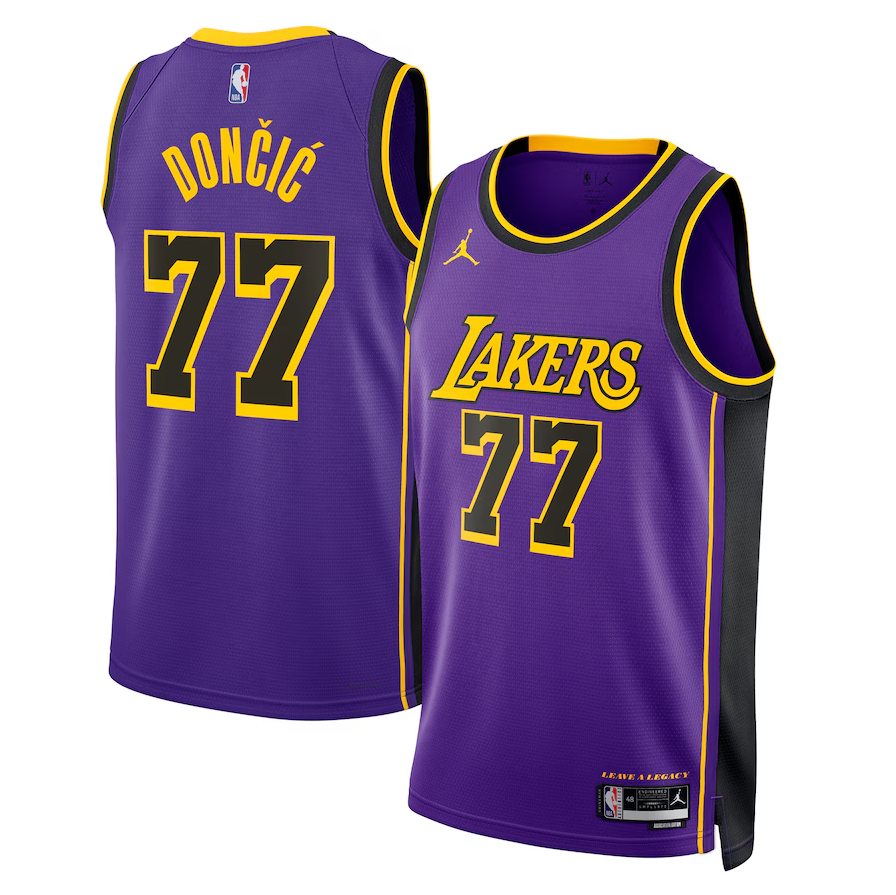 Camisa NBA Los Angeles Lakers Statement Edition Luka Dončić