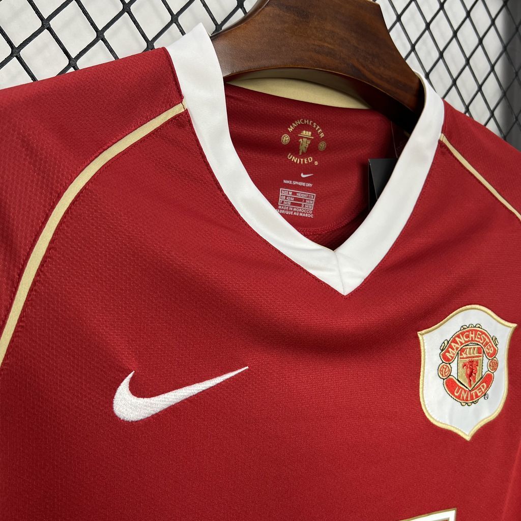 Camisa Manchester United Home RETRO 2006/07 Torcedor