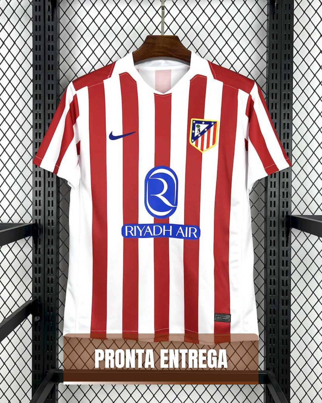 Camisa Masculina Atletico de Madrid I 25/26 Torcedor - Pronta Entrega