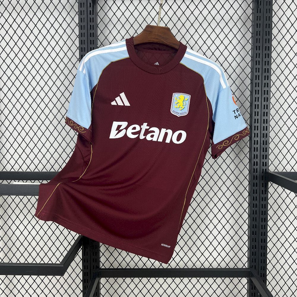 Camisa Aston Villa I 2025/26 Torcedor
