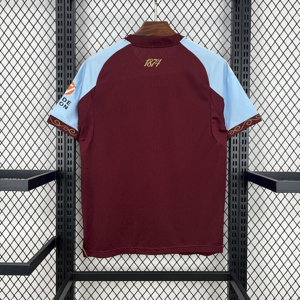Camisa Aston Villa I 2025/26 Torcedor