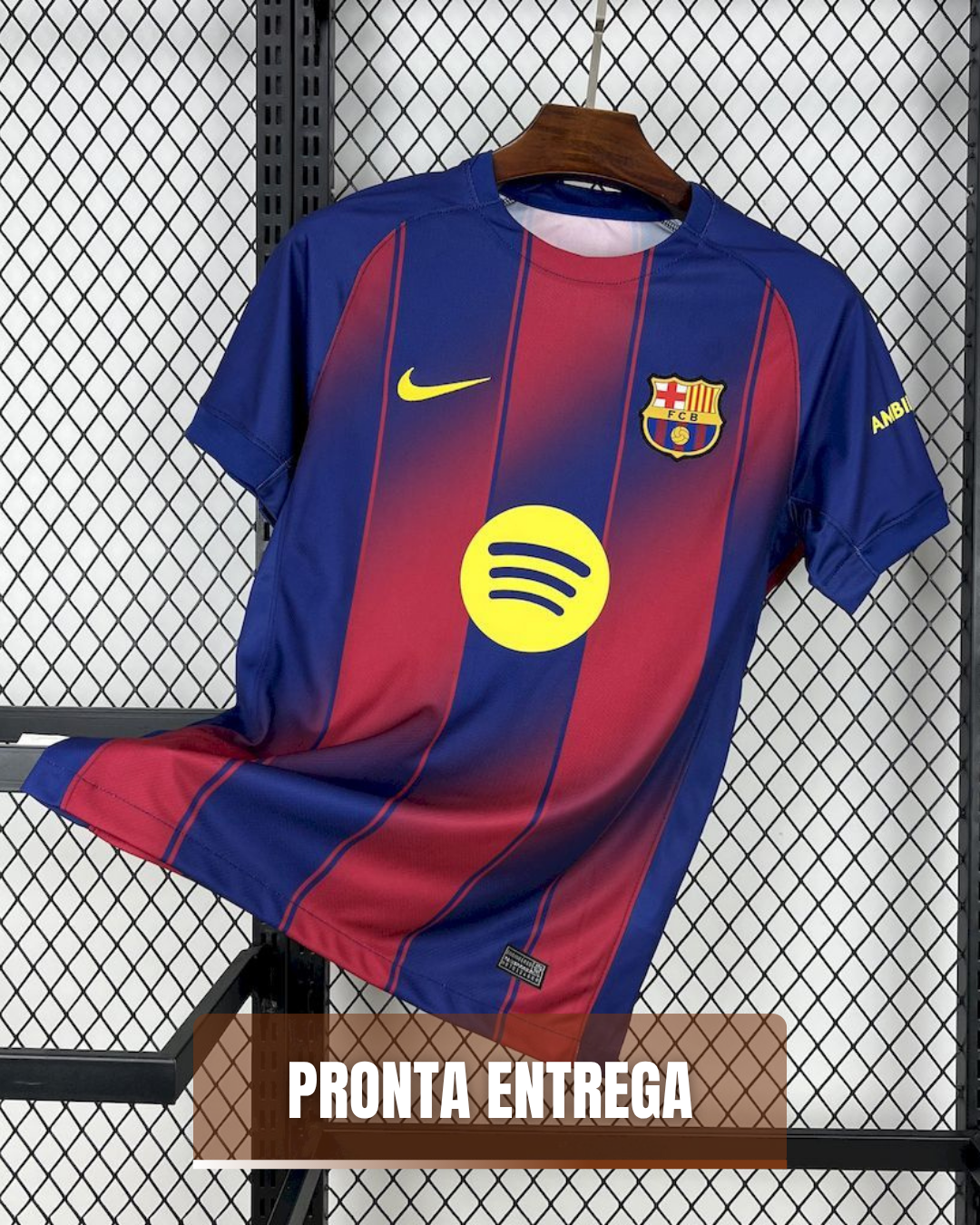 Camisa Masculina Barcelona I 25/26 Torcedor - Pronta Entrega