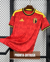 Camisa Masculina Bélgica I COPA DO MUNDO 2026 Torcedor - Pronta Entrega