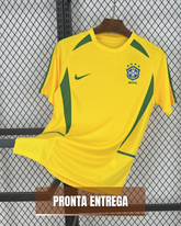 Camisa Brasil Home RETRO 2002 Torcedor - Pronta entrega