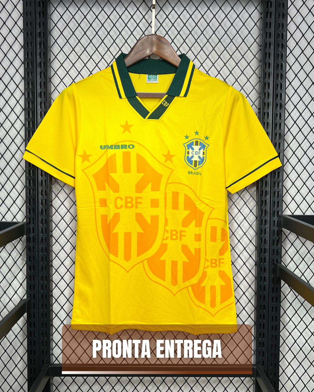 Camisa Brasil Home RETRO 1994 Torcedor - Pronta entrega