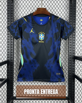 Camisa Feminina Brasil II COPA DO MUNDO 2026 Torcedor - Pronta Entrega