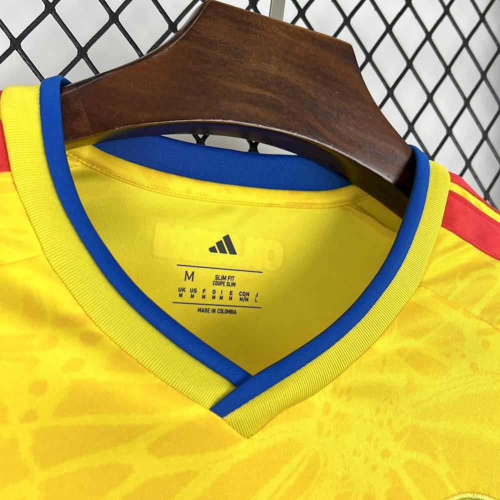 Camisa Masculina Colômbia I COPA DO MUNDO 2026 Torcedor - Pronta Entrega