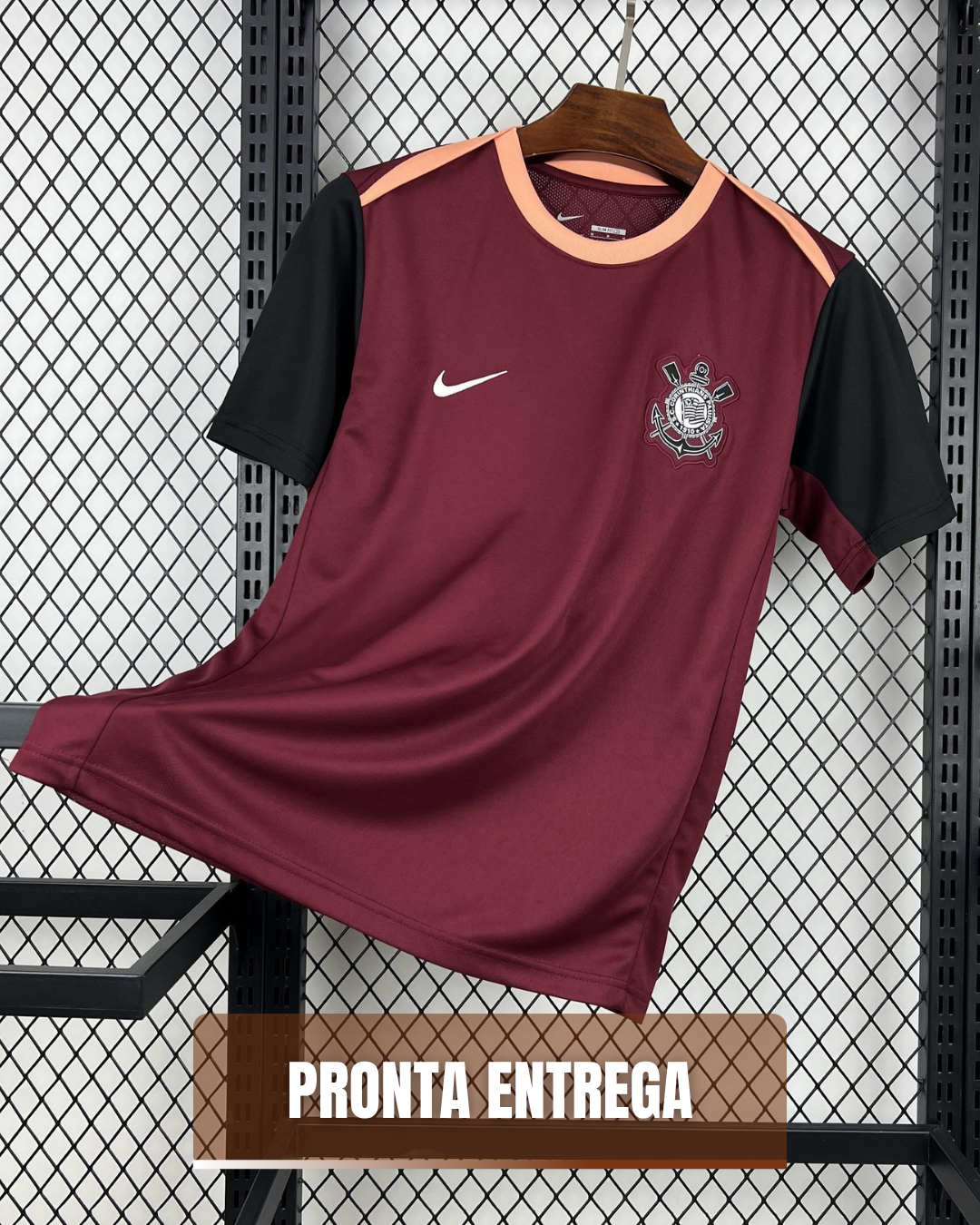 Camisa Masculina Corinthians Treino 26/27 Torcedor - Pronta Entrega
