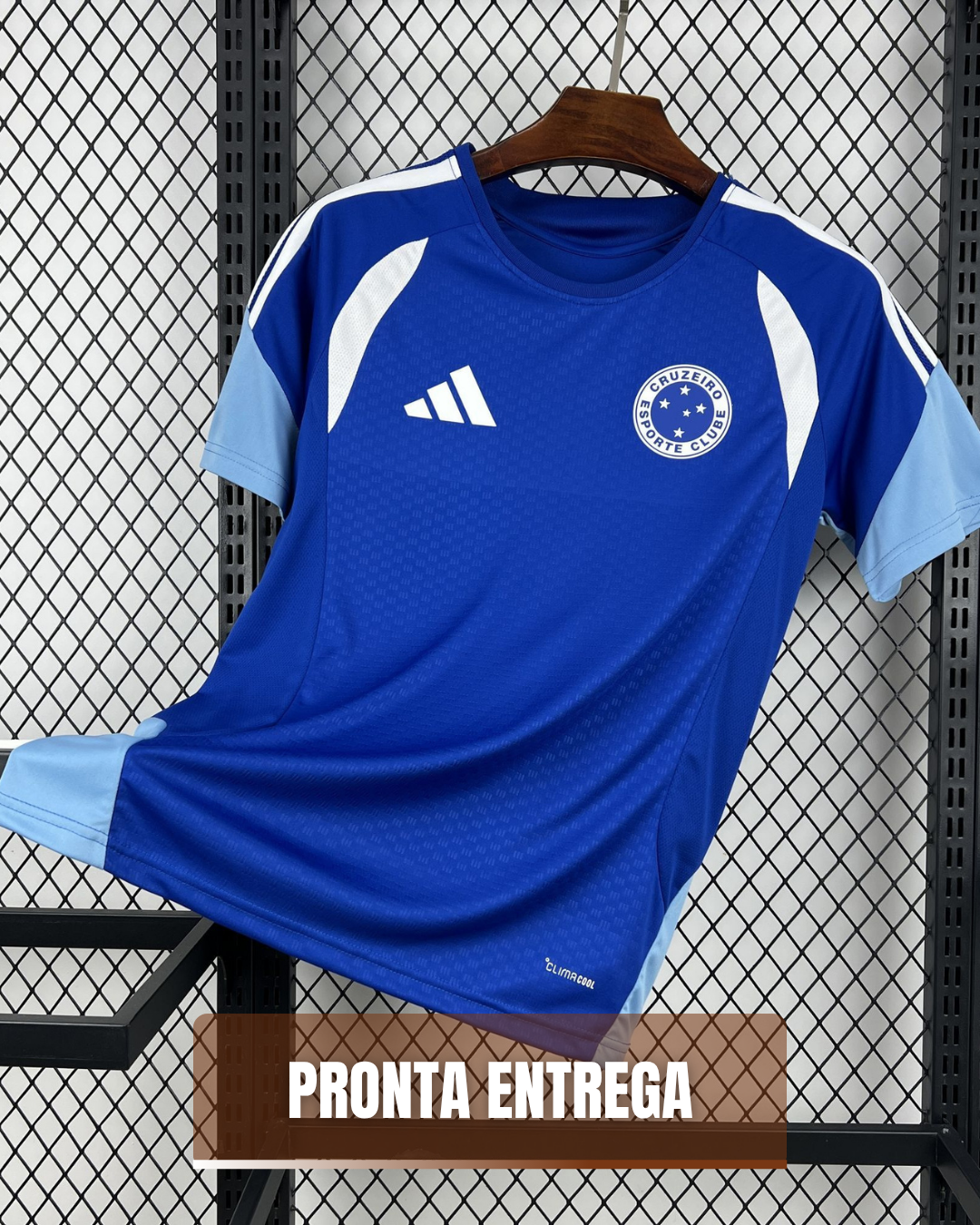 Camisa Masculina Cruzeiro Treino 26/27 Torcedor - Pronta Entrega