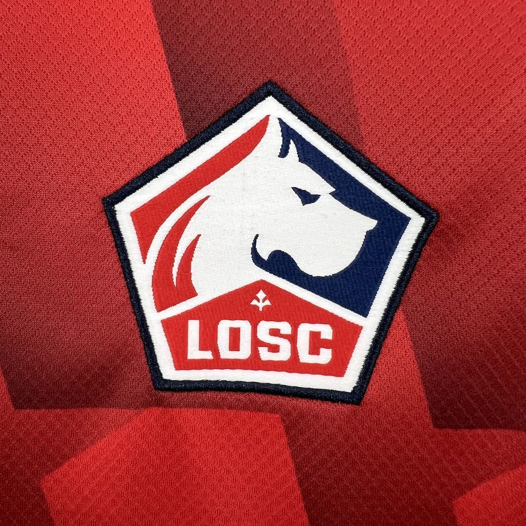 Camisa Lille I 2025/26 Torcedor