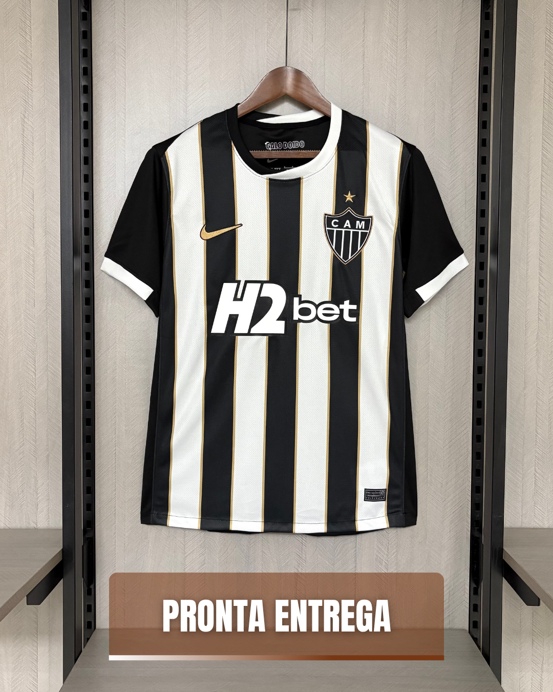 Camisa Masculina Atlético Mineiro I 26/27 Torcedor - Pronta Entrega