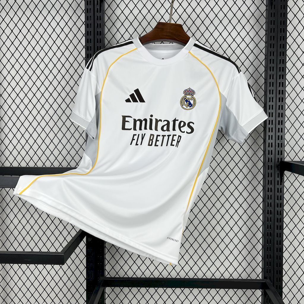 Camisa Masculina Real Madrid I 25/26 Torcedor - Pronta Entrega