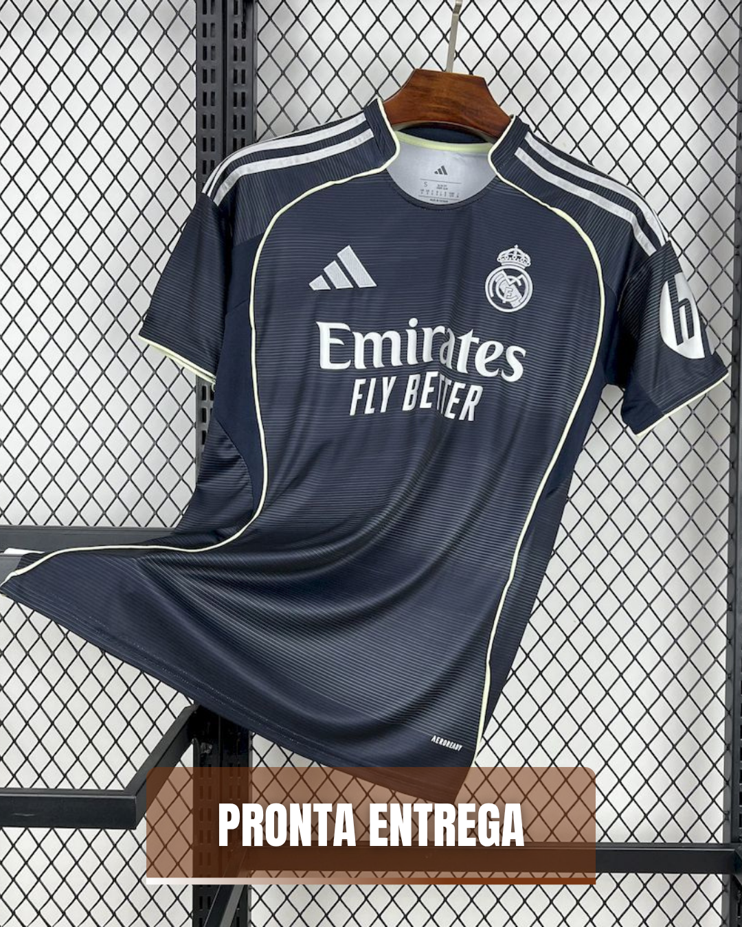 Camisa Masculina Real Madrid II 25/26 Torcedor - Pronta Entrega